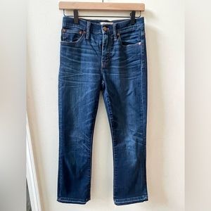 Madewell Cali Demi-Boot jeans, ladies size 25